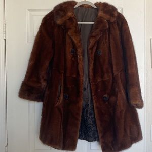 Vintage Designer Mink Fur Garment
